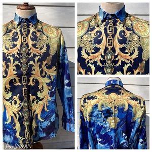 Medusa—Sun—Blue & Gold Men’s